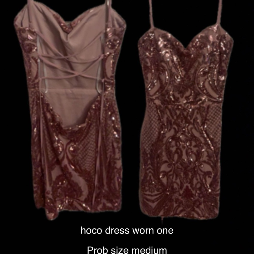 Elegant Sequin Embellished Dress